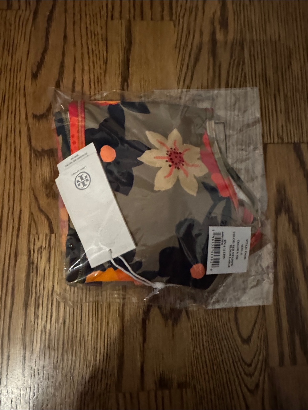 NWT Tory Burch Bloom Floral Sports bra